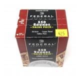 Box of 550 .22 LR hollow point cartridges, 550 Rds