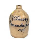 Lyons "J.B. Classey Canandaigua NY" 1 Gal.