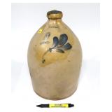 Lyons 2 Gal. decorated jug, some chips on base