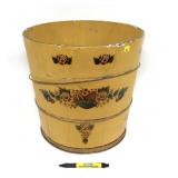 Decorated Painted Barrel