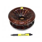 Stonewear Spittoon, 8" x 4" H.