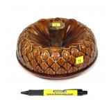 Brown Stonewear Spittoon,