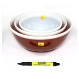 Pyrex Nesting Bowl Set, 3 mixing bowls