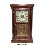 Seth Thomas Rosewood Collumed Shelf Clock,