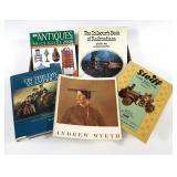 Lot, antiques reference books