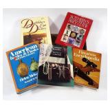 Lot, antiques reference books, including guns,