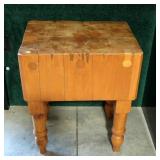 Antique Maple Butcher block,