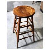 Vintage Stool, 30" H.