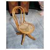 Haywood-Wakefield Oak Bentwood swivel Desk chair