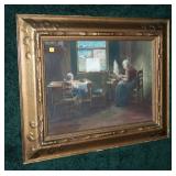 17" x 23" Watercolor signed P. Doering