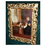 24" x 17 3/4" O/C, signed Dore in vintage frame,