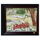 14" x 18" O/C signed Doris Carey