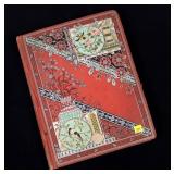 Album of Victorian calling cards and advertising