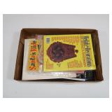 Lot, early military magazines, books, etc.