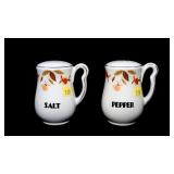 Hall Autumn Leaf Salt & Pepper Shakers