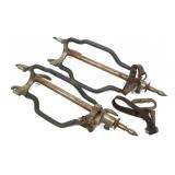 Pair: Samuel Eastman & Co. Fire Nozzle Holders