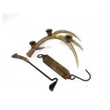 Lot: Vintage Scale and Antler items