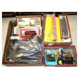 Lot: Collection of HO Trains, Track & Accessories