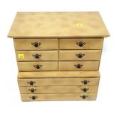 Jewelry Cabinet with contents