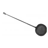 Early hand forged pan, signed,