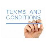 PLEASE READ ALL TERMS & PICK UP DATES