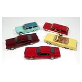 Lot, model and promo cars, 5 pcs.
