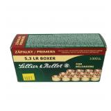 Case of 1,000 large rifle primers, Lellier &