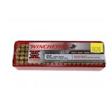 Case of Winchester .22 LR Super Speed cartridges,