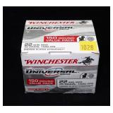 Box of Winchester .22 LR cartridges, 150 Rds.