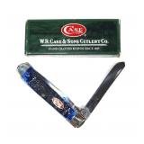 Case 6254 SS Trapper Blue Folding Knife,