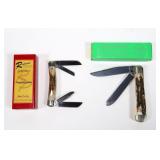 Lot: Robeson and Hen & Rooster Pocket knives