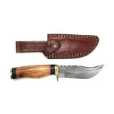 Hand Made Damascus Steel Knife