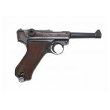 Mauser-Luger Code Dated 42 9mm Luger, 4"