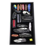 Lot: Assorted pocket knives/ folding knives,
