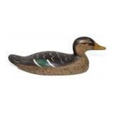 Pratt mallard hen carved wooden decoy