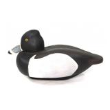 Goldeneye wooden carved duck decoy