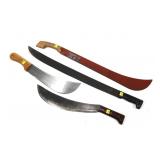 Lot: 4 Assorted Machete
