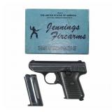 Jennings Model J-22 .22 LR semi-auto pistol,
