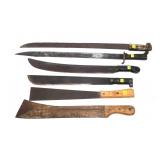 Lot: 6  Assorted Machete