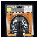 Champion zebra slim earmuffs