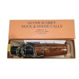Glynn Scobey plain goose call  in box