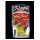 Rage Chisel Tip SC 3 blade 100 grain rear