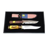 Lot: 2- Hunting Knives, includes:
