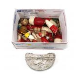 Lot, assorted vintage wooden bobbers