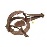 Early Large Hand Forged Trap, 6.5" Jaws