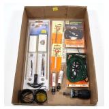 Lot: Assorted gun cleaning supplies & accessories