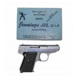 Jennings Model J-22 .22 LR semi-auto, 2.25" barrel