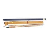 Shakespeare split bamboo 4-piece fly rod set, 8