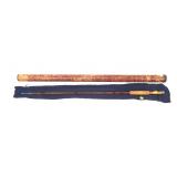 Oriskany 4-piece split bamboo fly rod with tube