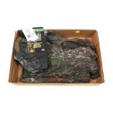 Lot: 4 Bug Tamer Face Hoods, and Shooting Mitts,